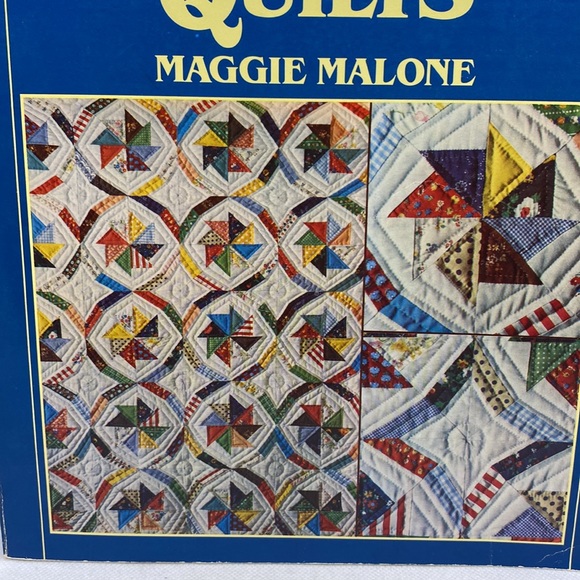 120 Patterns for Traditional Patchwork Quilts by Maggie Malone 1983 - Picture 3 of 13